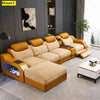 Modern Fabric Upholstered Power Recliner Sofa Bed / Lixra