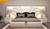 Modern High-End Luxurious Leather Bed / Lixra