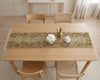 Elegant Gold Beaded Table Runner / Lixra