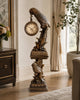 Luxury Eagle Sculptural Floor Clock in Bronze / Lixra