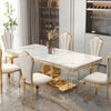 Modern Delectable Marble Dining Table Set / Lixra