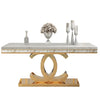 Modern Delectable Marble Dining Table Set / Lixra