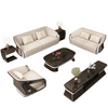 Modern Leather Sofa Set for Living Room