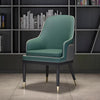 Set Of 4 Luxurious Leather Dining Chairs / Lixra