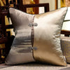 Shiny Silver And Purple Pillow Cover / Lixra