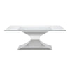 Quality Glass Top Dining Table / Lixra
