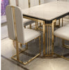 Ultra Rectangular Marble Dining Table Set