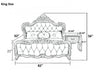 European Design Leather Upholstery Bed