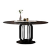 Contemporary Design Marble Dining Table Set / Lixra
