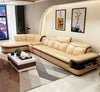 Customizable Sectional Leather Sofa Set With Built-In Speaker / Lixra