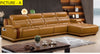 Contemporary Design Luxurious Snugged Leather Sectional Sofa / Lixra