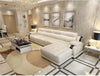 Contemporary Design Luxurious Snugged Leather Sectional Sofa / Lixra