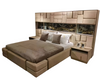 Splendid Design Rectangular Leather Bed / Lixra