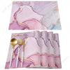 Modern Style Marble Texture Placemats