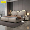 Modern Design Leather Upholstered Bed / Lixra