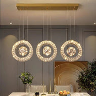 Modern LED Crystal Chandelier Light / Lixra