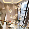 Luxurious Modern Design Crystal Shape Chandelier / Lixra