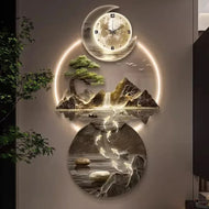 LED Decorative Wall Clocks for Living Room / Lixra