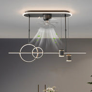 Nordic Design Pendant Lights with Ceiling-Fan / Lixra