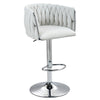 Premium Comfort Set of 2 Grey High Raise Stools / Lixra