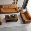 1+2+3 Seater Delightful Cozy Leather Sofa Set / Lixra