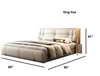 Italian Luxurious Leather Bed / Lixra