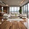 Luxury Design Leather Upholstery Sofa Set / Lixra