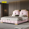 Luxurious Modern Leather Bed / lixra