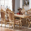 European Rectangular Marble-Top Dining Table / Lixra