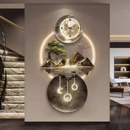 Modern LED Wall Clocks For Living Room / Lixra