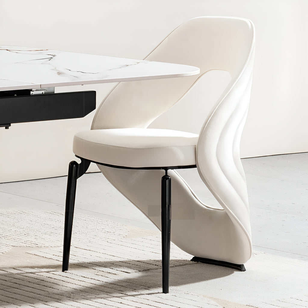 Set Of 2 Modern Design Fabric Upholstery Dining Chair / Lixra
