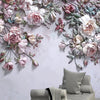 Beautiful Flower 3D Pattern Wallpaper / Lixra