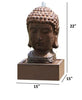 Buddha Design Fiberglass Outdoor Water Fountain