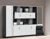 Modernized Multi-Storage Office Wooden Bookshelves / Lixra