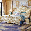 Leather Tufted European Design Bed / Lixra