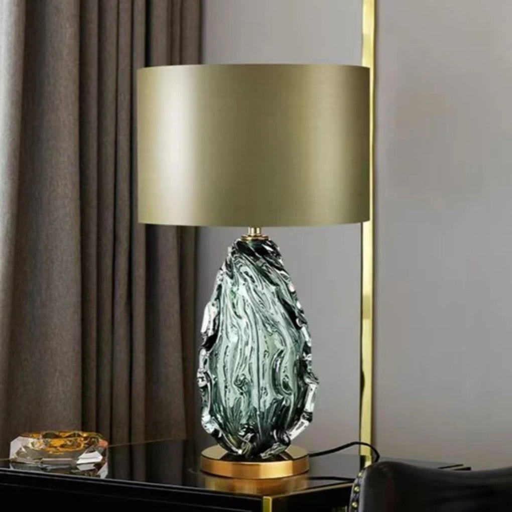 Designer Oval-Shaped LED Table Lamp / lixra