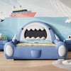 Shark Design Luxurious Leather Kid's Bed