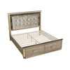 5 Piece Modern Design King Size Bedroom Set / Lixra