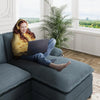 Wooden Fabric Sectional Sofa Set