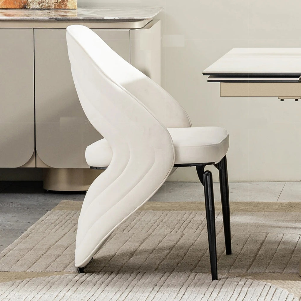 Modern Design Fabric Upholstery Dining Chair / Lixra