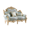 Liville European Floral Carved Sofa Set / Lixra