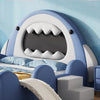 Shark Design Luxurious Leather Kid's Bed