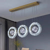 Modern LED Crystal Chandelier Light / Lixra