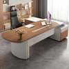 Excellence Wooden Design L-Shaped Computer Desk / Lixra