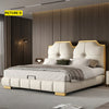Luxurious Modern Leather Bed / lixra