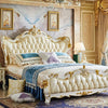Leather Tufted European Design Bed / Lixra