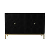 Contemporary Modern Wooden 2-Door Accent Cabinet / Lixra