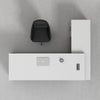 White And Grey Wooden Office Computer Desk