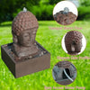 Buddha Design Fiberglass Outdoor Water Fountain / Lixra