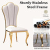 Mid Century Style 2 Pcs Steel Dining Chair / Lixra